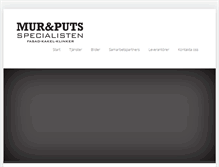 Tablet Screenshot of muroputs.nu